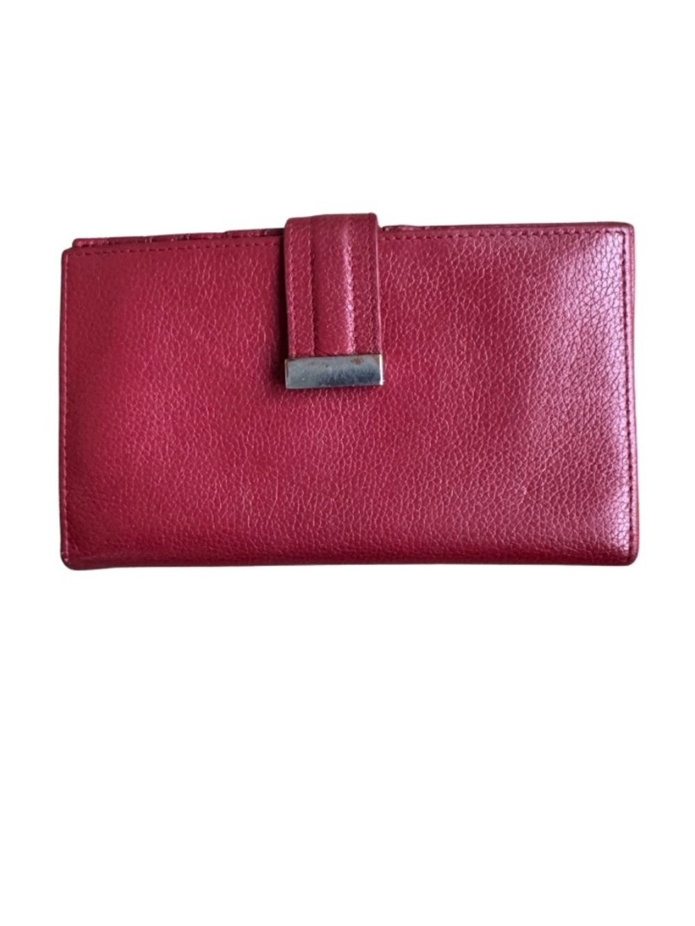Danier Red Leather Wallet